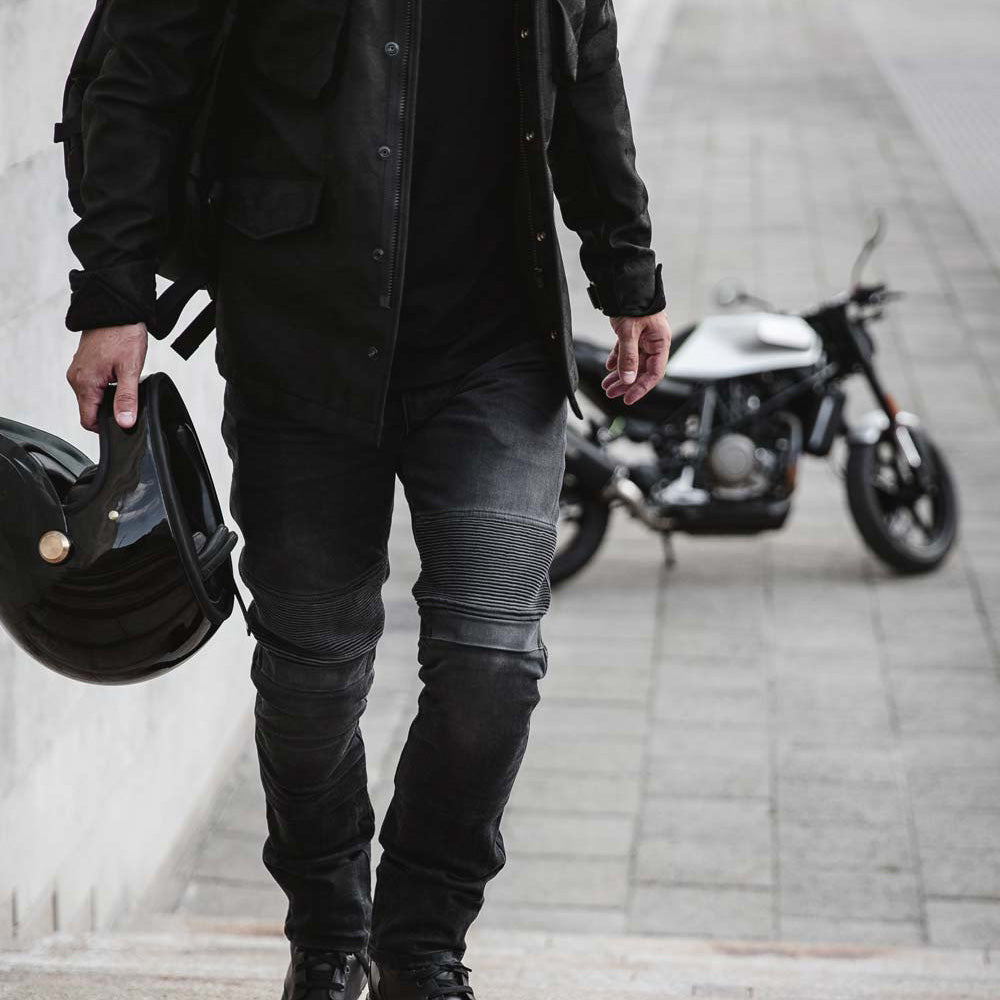 KARL DEVIL 9 - Motorcycle Jeans for Men - Slim-Fit Cordura®