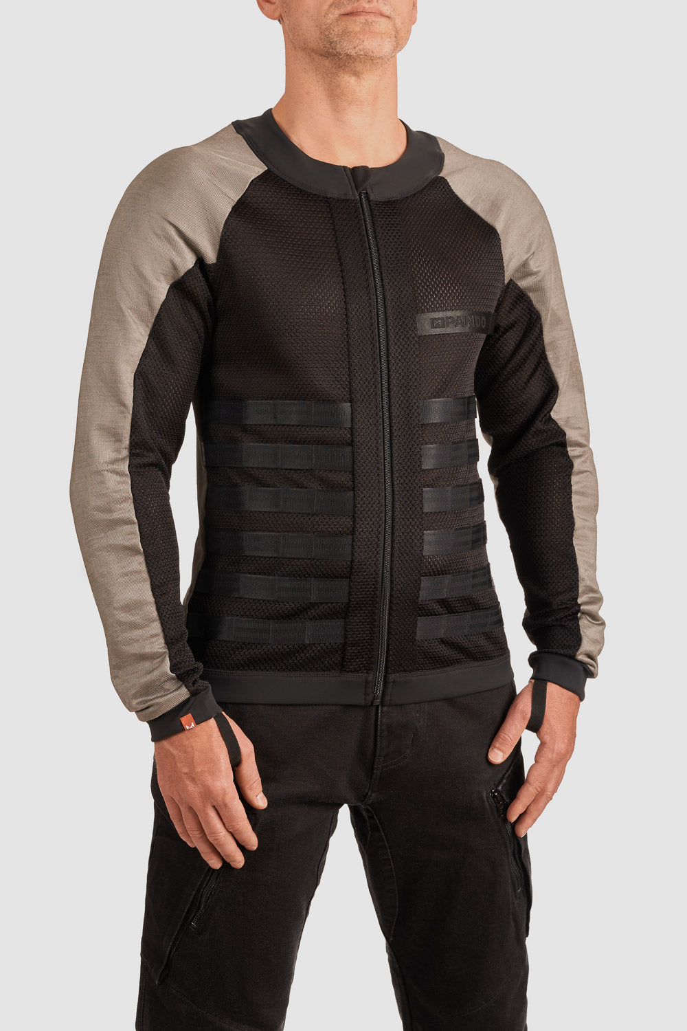 COMMANDO UH GREY - Armoured Motorcycle Base-layer