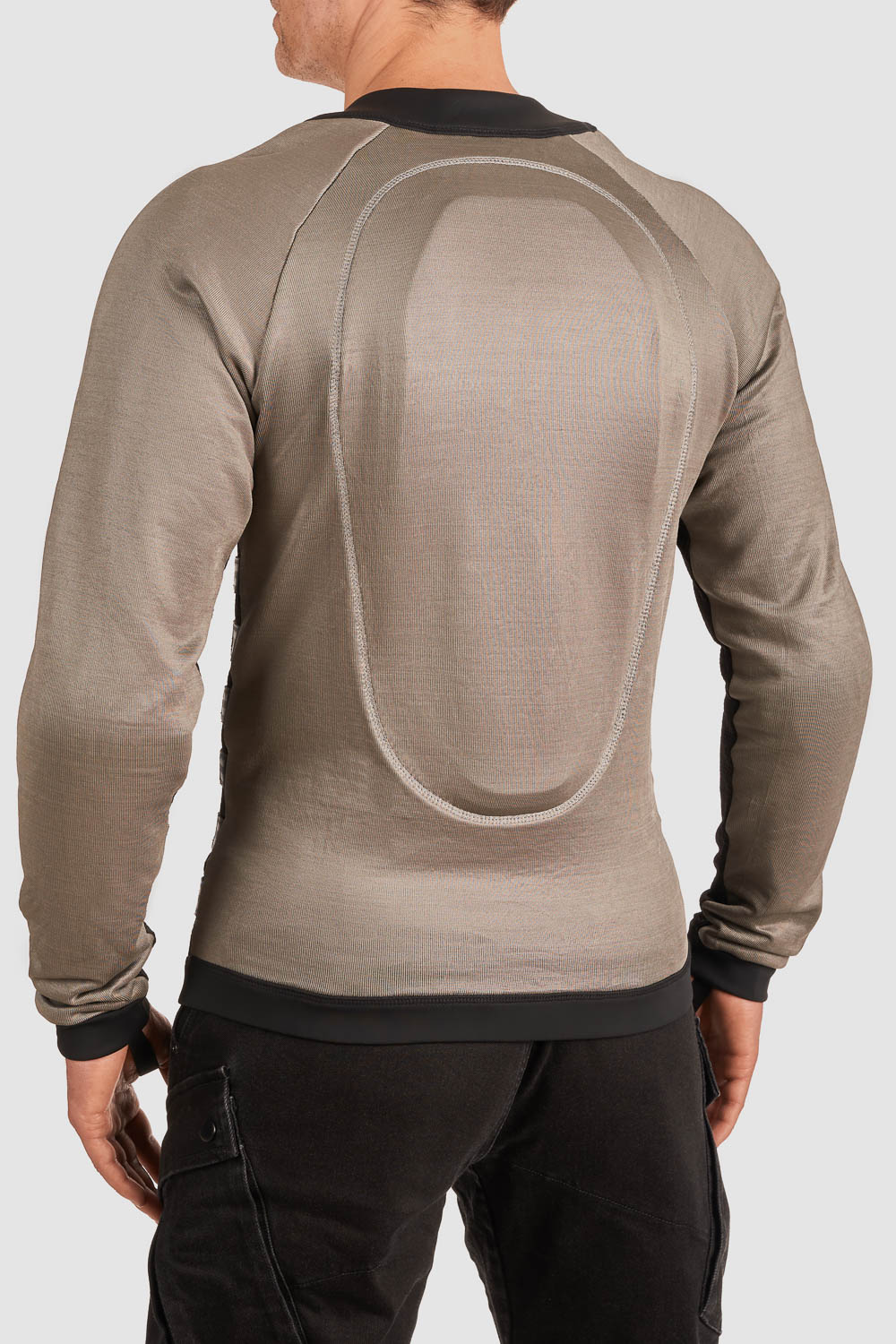 COMMANDO UH GREY - Armoured Motorcycle Base-layer