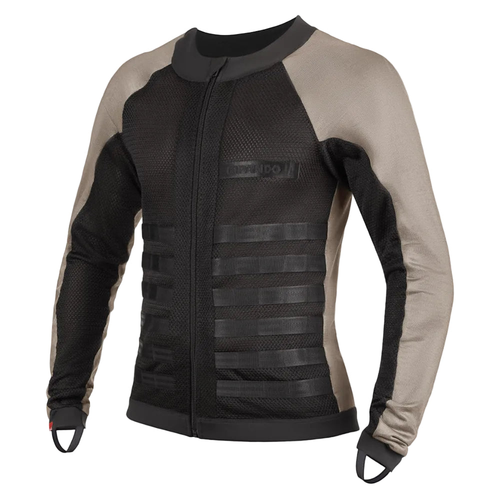 COMMANDO UH GREY - Armoured Motorcycle Base-layer