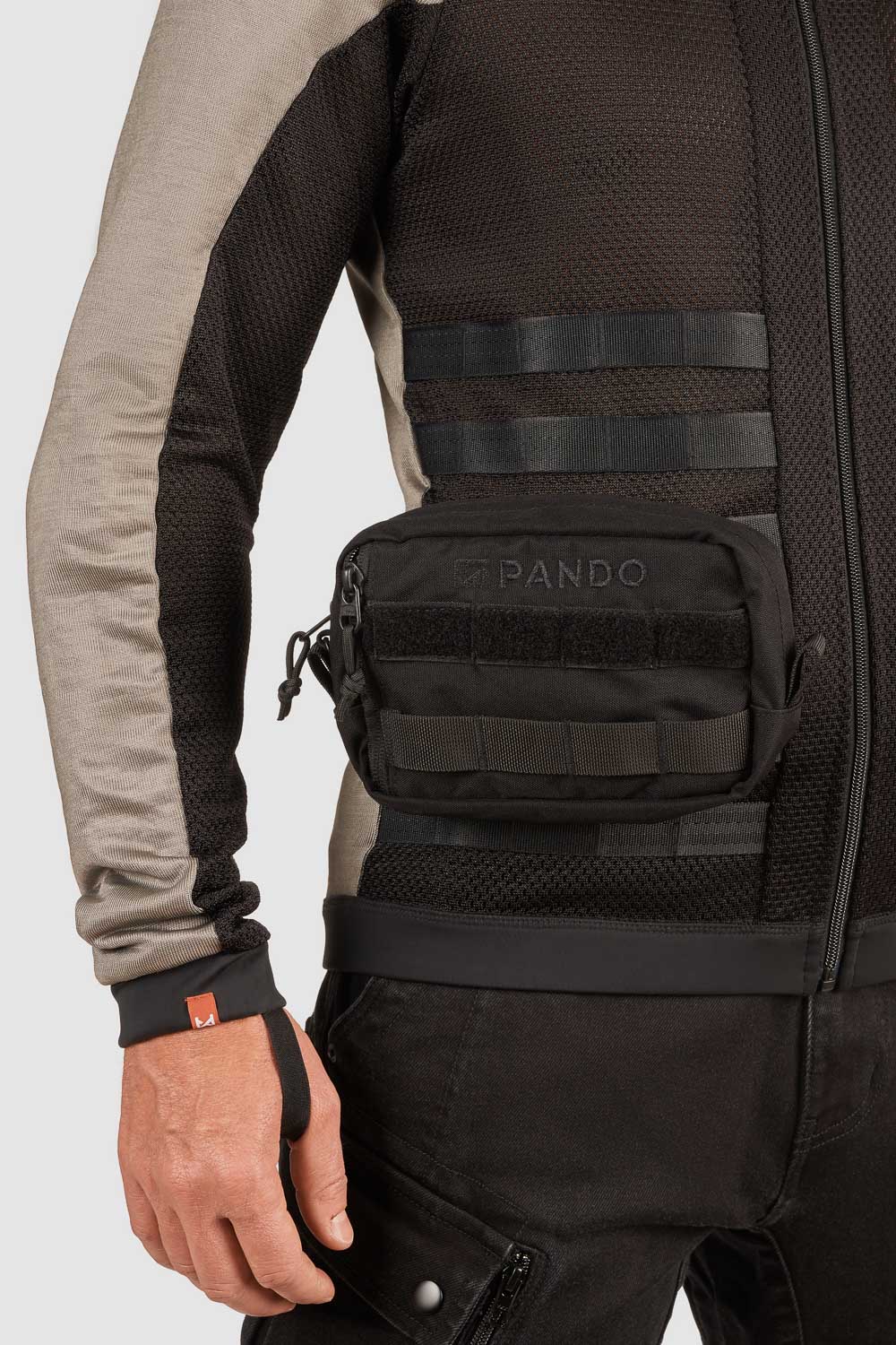 COMMANDO UH GREY - Armoured Motorcycle Base-layer