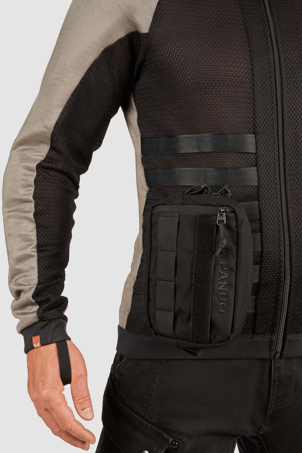 COMMANDO UH GREY - Armoured Motorcycle Base-layer