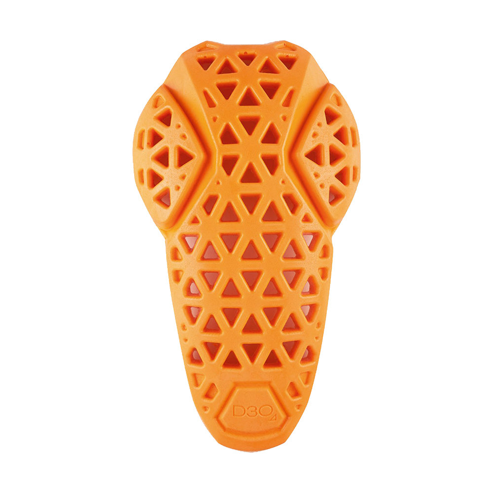 Pando Moto orange motorcycle armour elbow pad