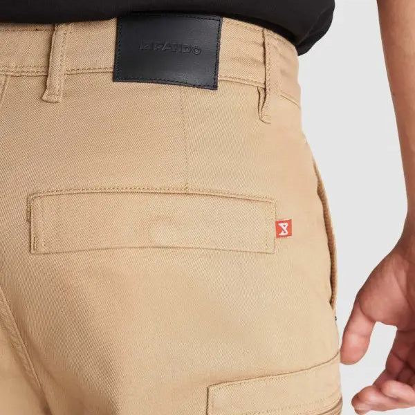 Motorcycle Jeans for Men - Chino Style Cordura®, DESERT CARGO BEIGE