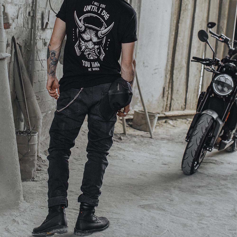 Motorcycle Jeans for Men - Cordura® and UHMWPE, BOSS DYN 01