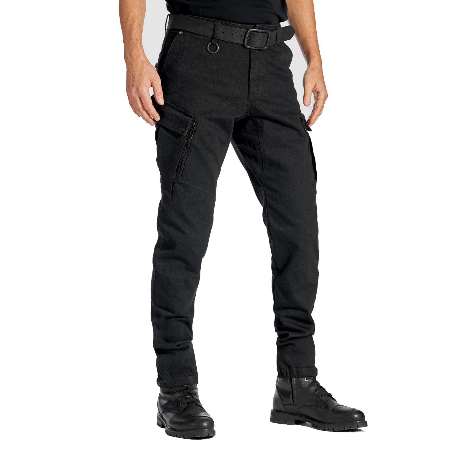 MARK KEV 01 - Motorcycle Jeans for Men - Black Chino Style Cordura®