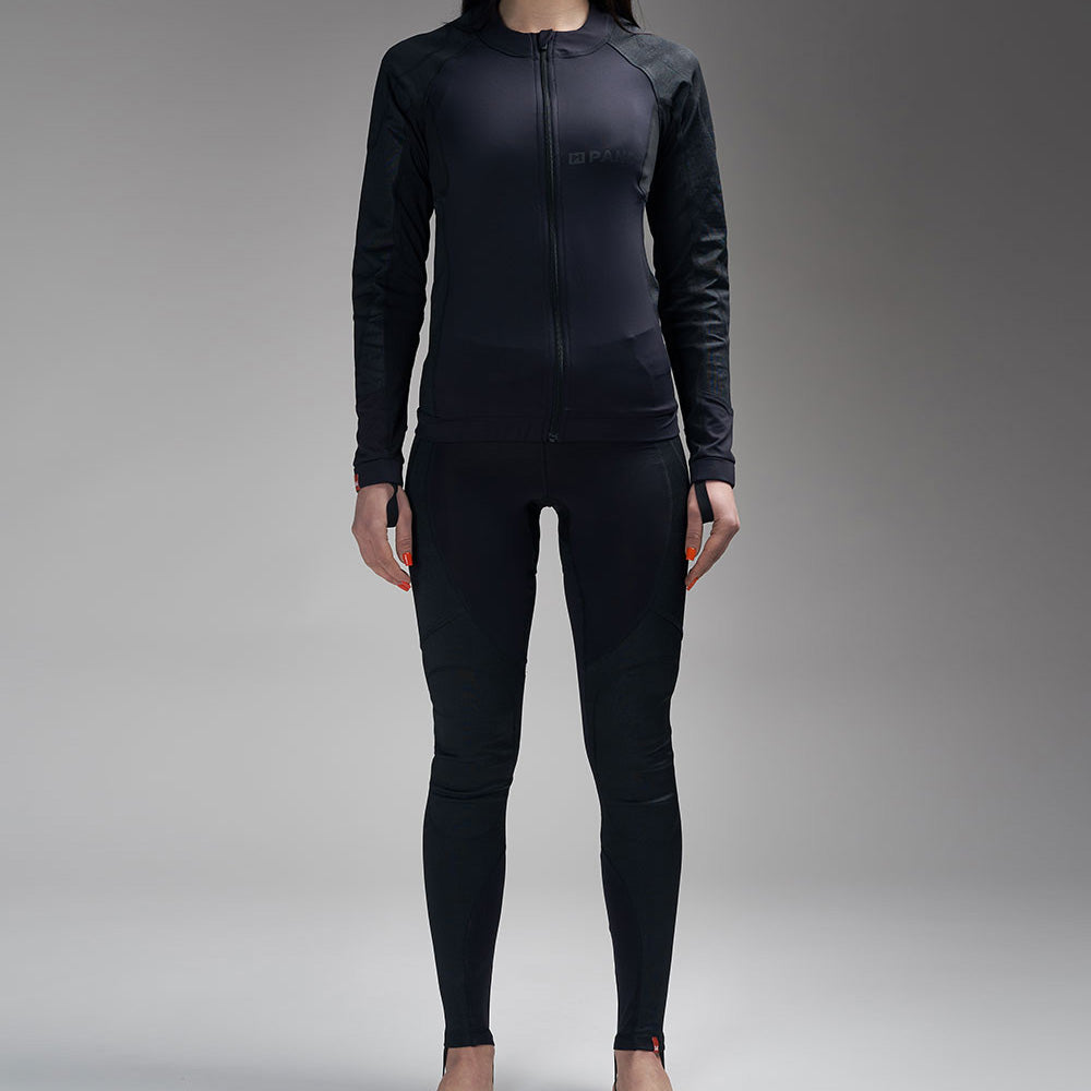 SKIN UHMWPE 3 - Unisex Motorcycle Pants - Black Armoured Leggings,