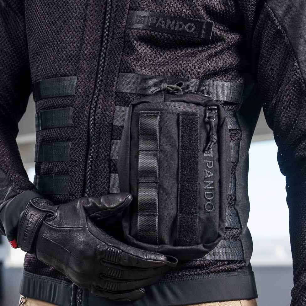 POUCH BLACK – Cordura® Motorcycle Pouch