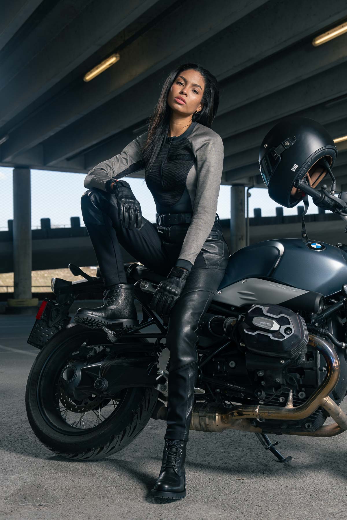 BIA GREY – Protective motorcycle base layer / bodysuit (Copy)