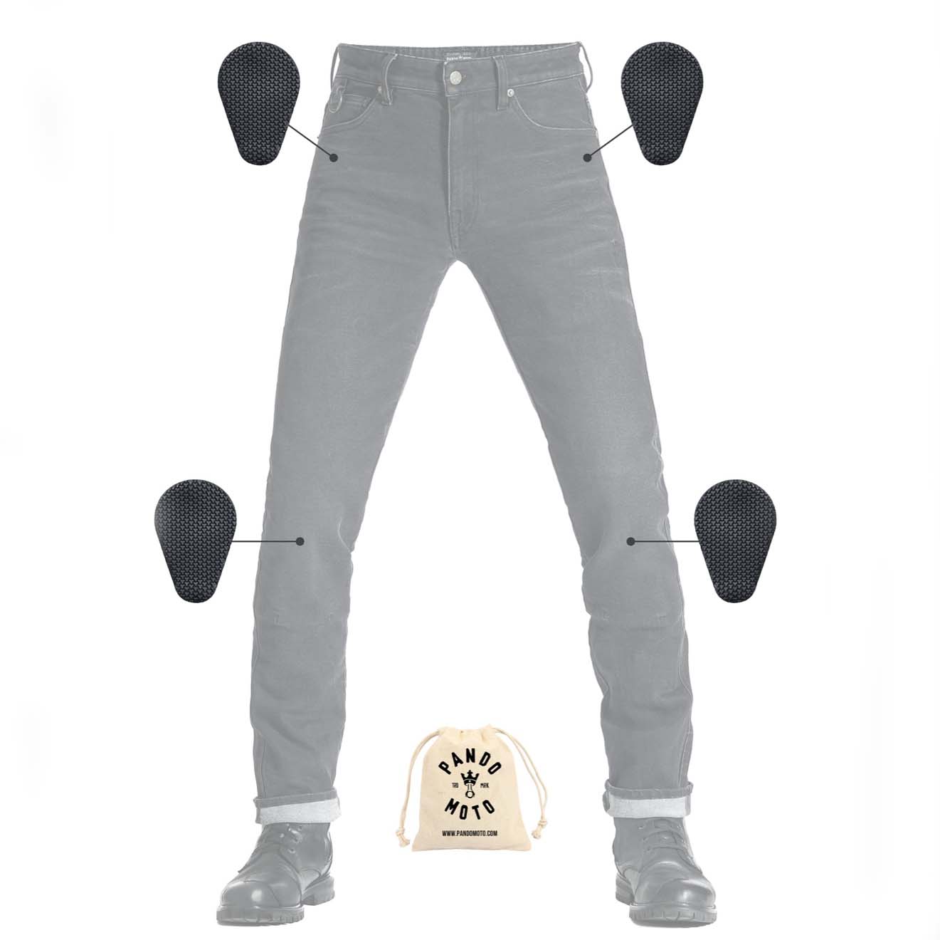 Motorcycle Jeans for Men - Cordura® and UHMWPE, BOSS DYN 01