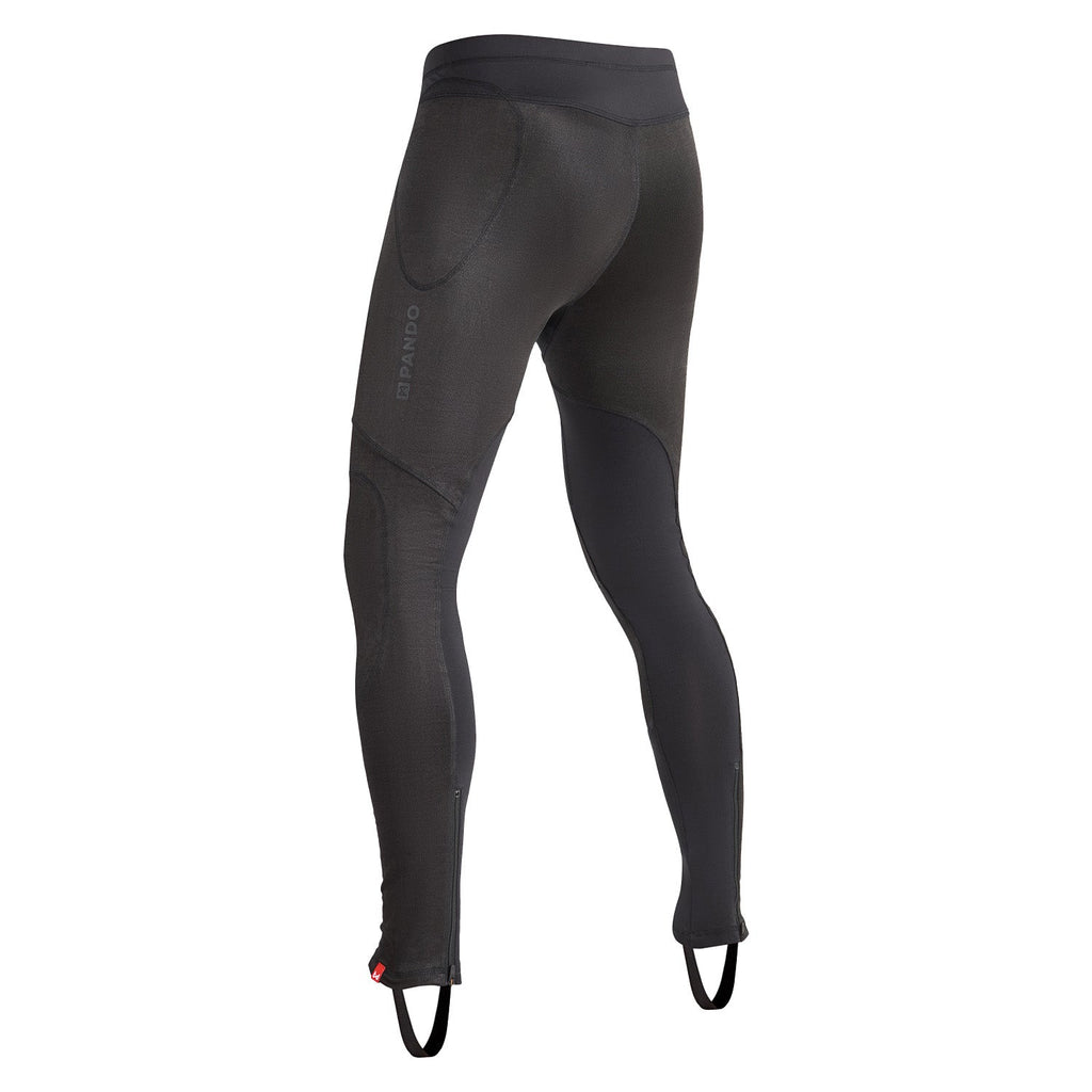 SKIN UHMWPE 3 - Unisex Motorcycle Pants - Black Armoured Leggings,