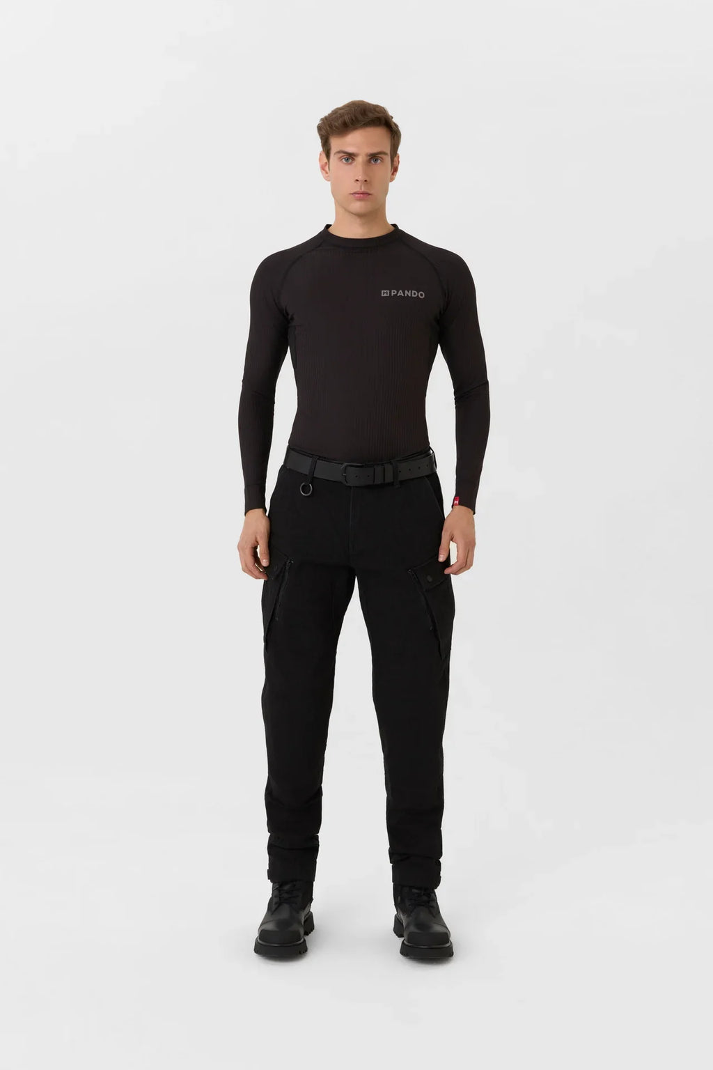 VAPOR BLACK - Unisex Technical Underlayer for Base Layer