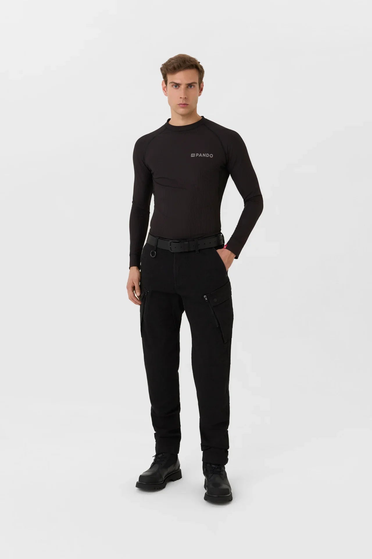 VAPOR BLACK - Unisex Technical Underlayer for Base Layer