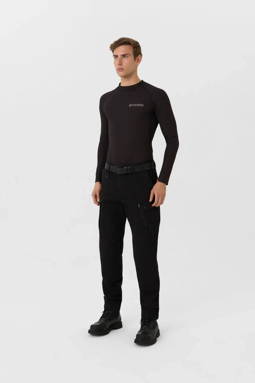 VAPOR BLACK - Unisex Technical Underlayer for Base Layer