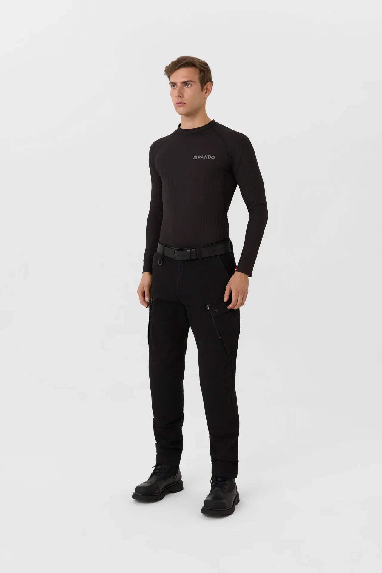 VAPOR BLACK - Unisex Technical Underlayer for Base Layer
