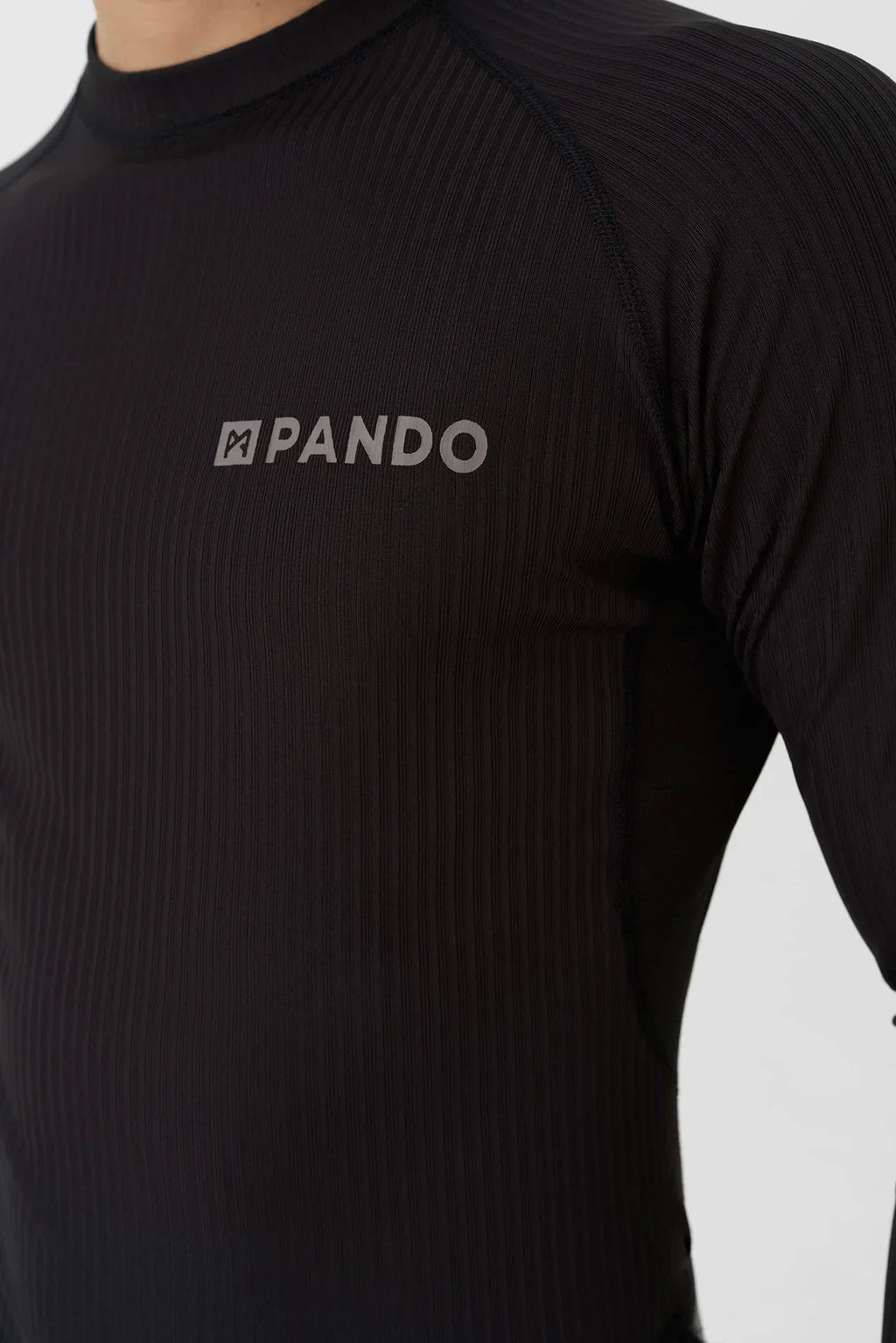 VAPOR BLACK - Unisex Technical Underlayer for Base Layer