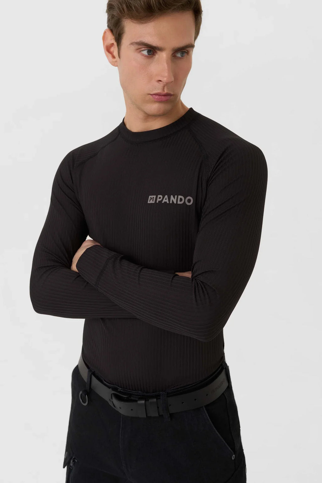 VAPOR BLACK - Unisex Technical Underlayer for Base Layer