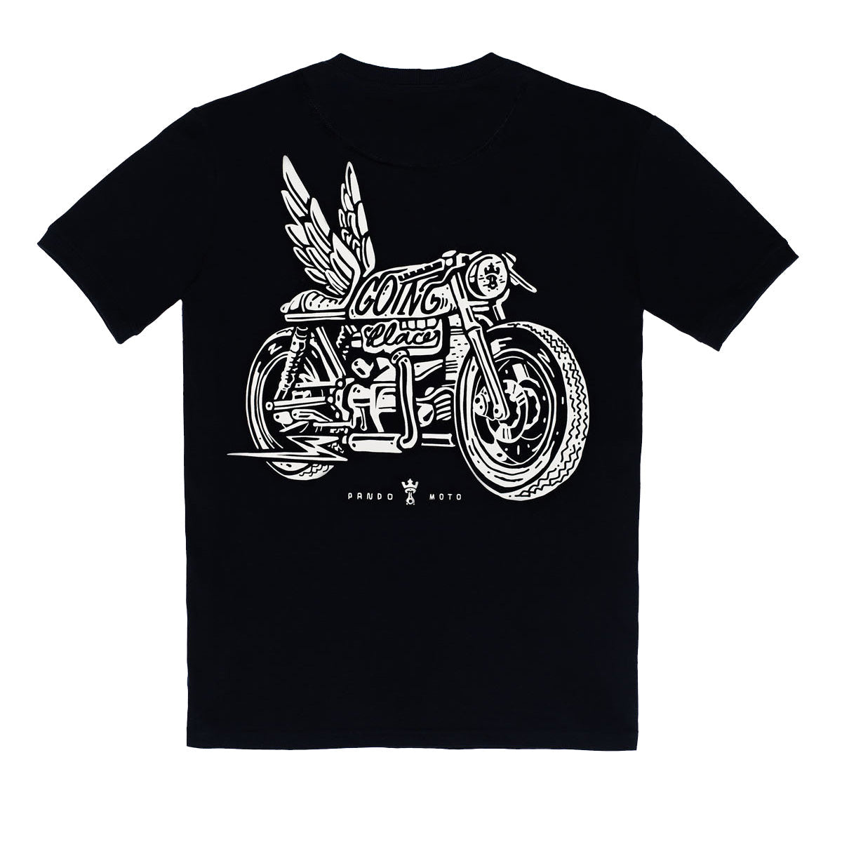 MIKE MOTO WING – T-Shirt Regular Fit, Unisex