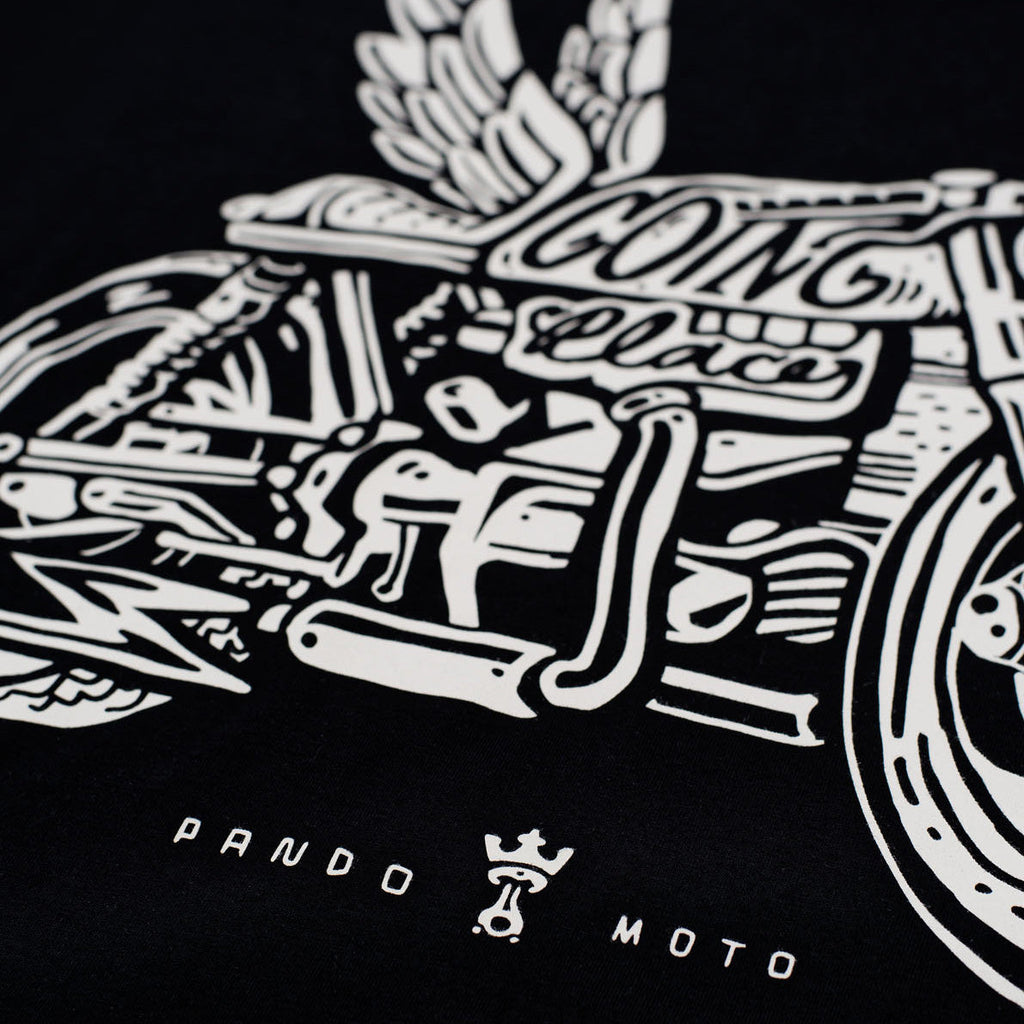 MIKE MOTO WING – T-Shirt Regular Fit, Unisex